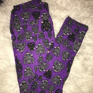 LuLaRoe ONE SIZE Purple Leggings
